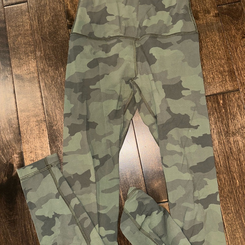 Camo lulu align Leggings